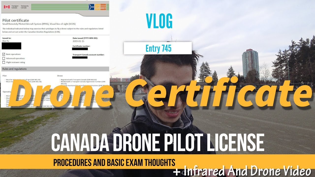 Transport canada drone license